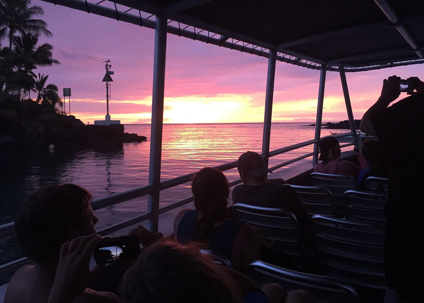 Watching the Kona Sunset