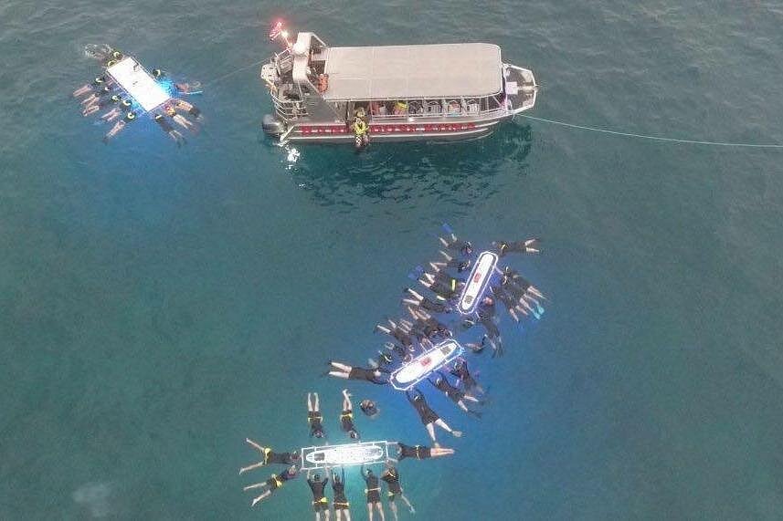 Getting Ready to Enter the Water