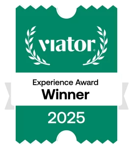 Experience Award Winner for 2025 by Viator